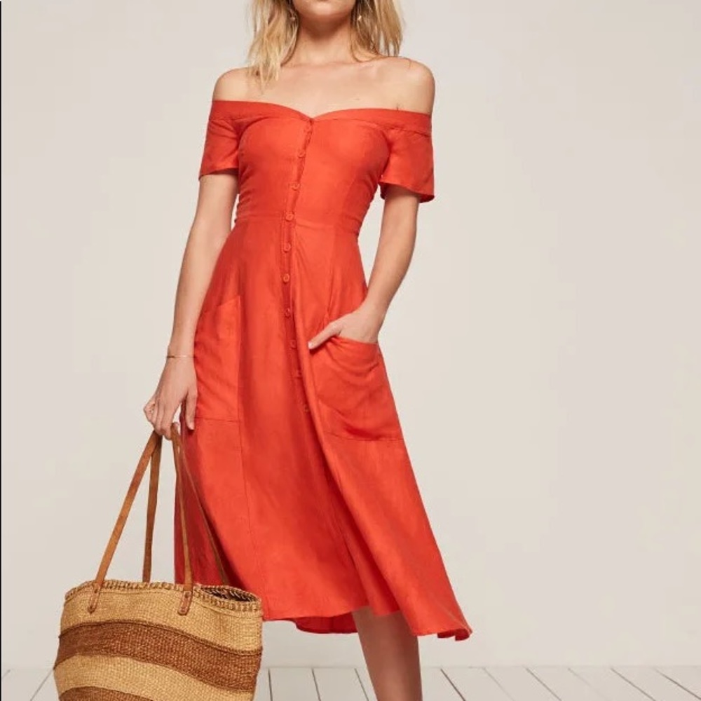 Reformation Mariposa Dress
